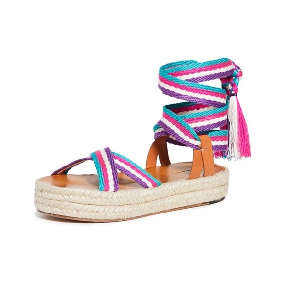 Isabel Marant Malay Sandals in multi color new with box - Picture 12 of 13